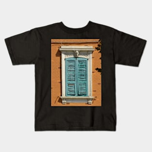 Italian Window at High Noon Kids T-Shirt